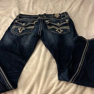Mens rock revival jeans - 36